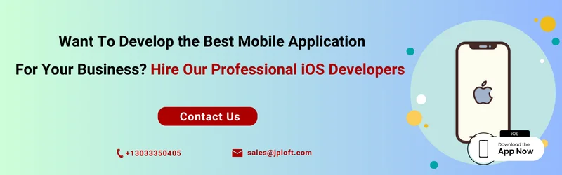 iOS developer CTA